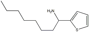 1-(thiophen-2-yl)octan-1-amine 结构式