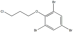 1,3,5-tribromo-2-(3-chloropropoxy)benzene 结构式