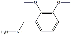 1-[(2,3-dimethoxyphenyl)methyl]hydrazine 结构式