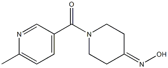 1-[(6-methylpyridin-3-yl)carbonyl]piperidin-4-one oxime 结构式