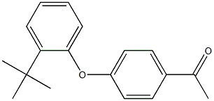 1-[4-(2-tert-butylphenoxy)phenyl]ethan-1-one 结构式