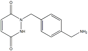 1-[4-(aminomethyl)benzyl]-1,2-dihydropyridazine-3,6-dione 结构式