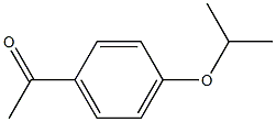 1-(4-(丙-2-基氧基)苯基)乙-1-酮 结构式