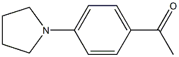 1-[4-(pyrrolidin-1-yl)phenyl]ethan-1-one 结构式