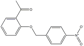 1-{2-[(4-nitrobenzyl)oxy]phenyl}ethanone 结构式