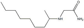 2-(nonan-2-ylamino)acetamide 结构式