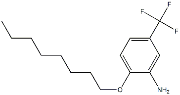 2-(octyloxy)-5-(trifluoromethyl)aniline 结构式