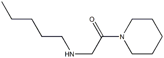 2-(pentylamino)-1-(piperidin-1-yl)ethan-1-one 结构式