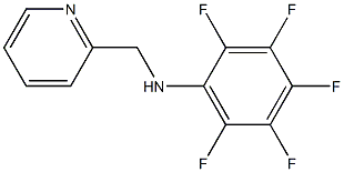 2,3,4,5,6-pentafluoro-N-(pyridin-2-ylmethyl)aniline 结构式