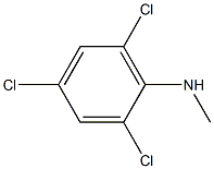 2,4,6-trichloro-N-methylaniline 结构式