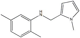 2,5-dimethyl-N-[(1-methyl-1H-pyrrol-2-yl)methyl]aniline 结构式