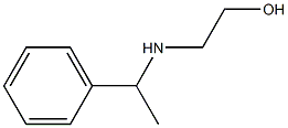 2-[(1-phenylethyl)amino]ethan-1-ol 结构式