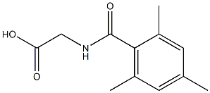 2-[(2,4,6-trimethylphenyl)formamido]acetic acid 结构式