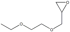 2-[(2-ethoxyethoxy)methyl]oxirane 结构式