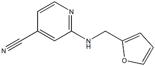 2-[(2-furylmethyl)amino]isonicotinonitrile 结构式