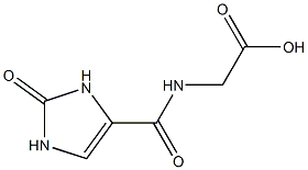 2-[(2-oxo-2,3-dihydro-1H-imidazol-4-yl)formamido]acetic acid 结构式