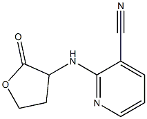 2-[(2-oxooxolan-3-yl)amino]pyridine-3-carbonitrile 结构式