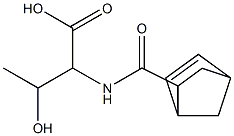 2-[(bicyclo[2.2.1]hept-5-en-2-ylcarbonyl)amino]-3-hydroxybutanoic acid 结构式