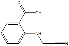 2-[(cyanomethyl)amino]benzoic acid 结构式