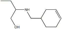 2-[(cyclohex-3-en-1-ylmethyl)amino]butan-1-ol 结构式