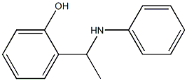 2-[1-(phenylamino)ethyl]phenol 结构式