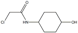 2-chloro-N-(4-hydroxycyclohexyl)acetamide 结构式