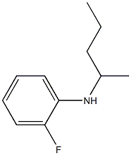 2-fluoro-N-(pentan-2-yl)aniline 结构式