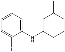 2-iodo-N-(3-methylcyclohexyl)aniline 结构式