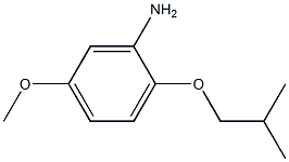 2-isobutoxy-5-methoxyaniline 结构式