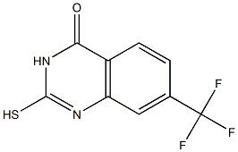 2-mercapto-7-(trifluoromethyl)quinazolin-4(3H)-one 结构式