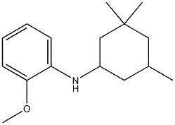 2-methoxy-N-(3,3,5-trimethylcyclohexyl)aniline 结构式