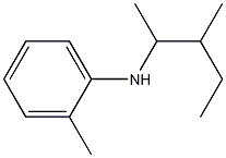 2-methyl-N-(3-methylpentan-2-yl)aniline 结构式