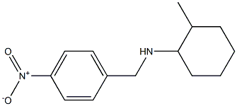 2-methyl-N-[(4-nitrophenyl)methyl]cyclohexan-1-amine 结构式