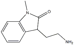 3-(2-aminoethyl)-1-methyl-1,3-dihydro-2H-indol-2-one 结构式
