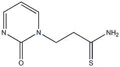 3-(2-oxopyrimidin-1(2H)-yl)propanethioamide 结构式