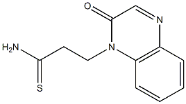 3-(2-oxoquinoxalin-1(2H)-yl)propanethioamide 结构式