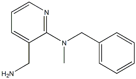 3-(aminomethyl)-N-benzyl-N-methylpyridin-2-amine 结构式