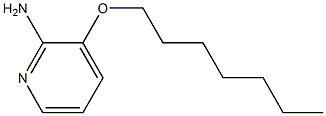 3-(heptyloxy)pyridin-2-amine 结构式