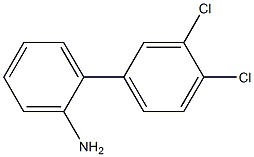 3',4'-dichloro-1,1'-biphenyl-2-amine 结构式