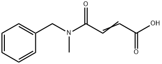 3-[benzyl(methyl)carbamoyl]prop-2-enoic acid 结构式