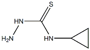 3-amino-1-cyclopropylthiourea 结构式