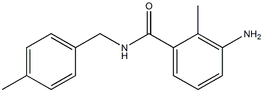3-amino-2-methyl-N-(4-methylbenzyl)benzamide 结构式