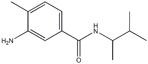 3-amino-4-methyl-N-(3-methylbutan-2-yl)benzamide 结构式