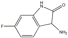 3-amino-6-fluoro-2,3-dihydro-1H-indol-2-one 结构式