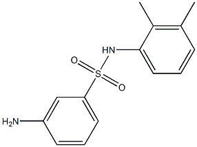 3-amino-N-(2,3-dimethylphenyl)benzenesulfonamide 结构式