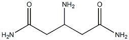3-aminopentanediamide 结构式
