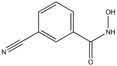 3-cyano-N-hydroxybenzamide 结构式