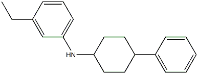 3-ethyl-N-(4-phenylcyclohexyl)aniline 结构式