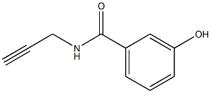 3-hydroxy-N-(prop-2-yn-1-yl)benzamide 结构式