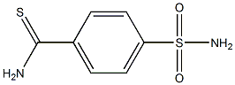 4-(aminosulfonyl)benzenecarbothioamide 结构式